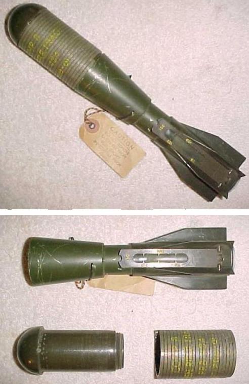 Belgian PRB 40mm AP Rifle Grenade